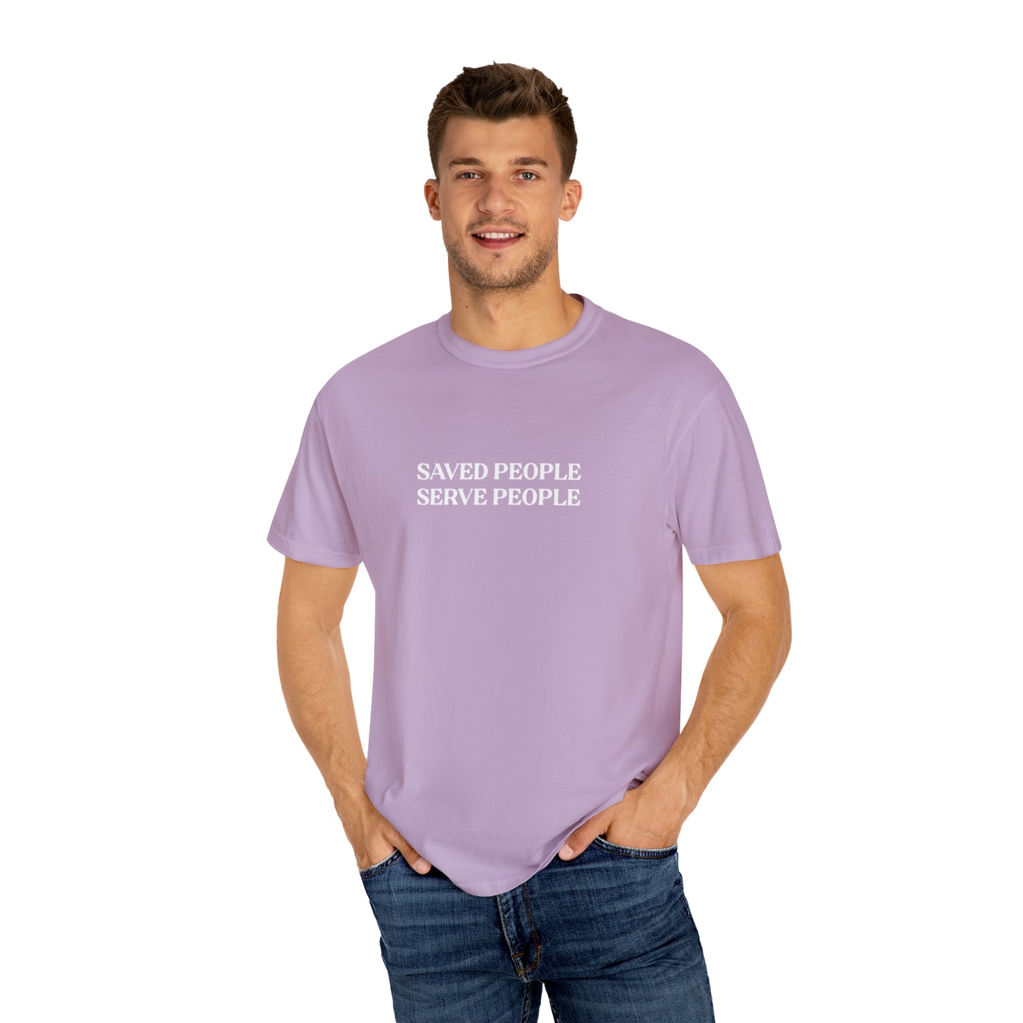 Saved People Serve People Tee