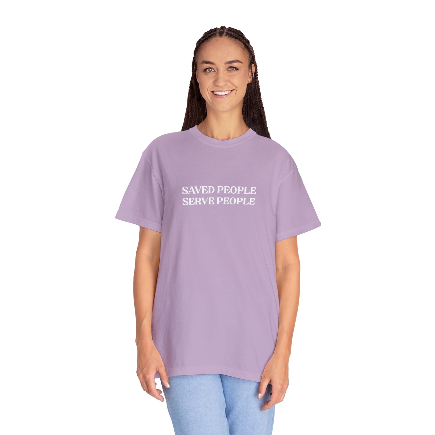 Saved People Serve People Tee