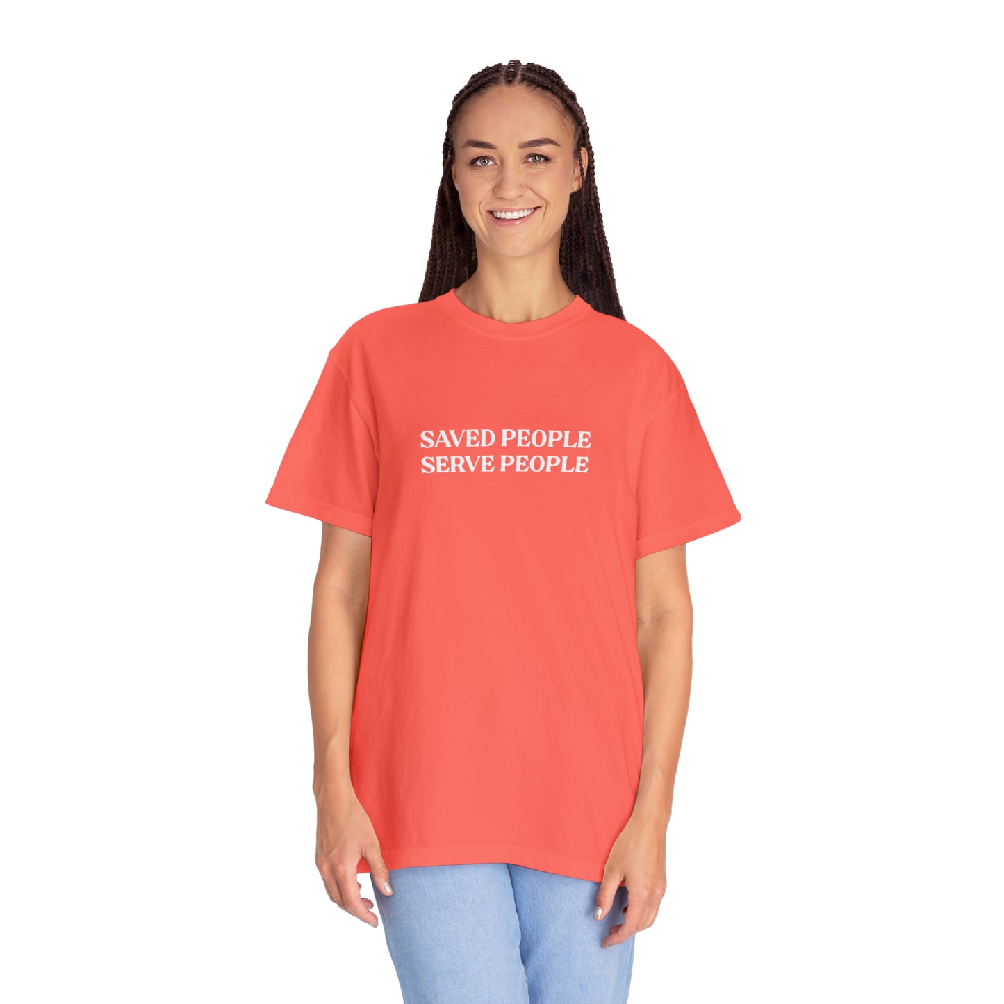 Saved People Serve People Tee